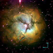 Disfruta por ti mismo de la nebulosa Trífida gracias al telescopio de Sky Andaluz, observatorio astronómico en Sierra Nevada