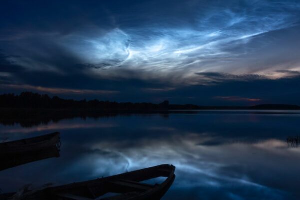 nubes noctilucentes