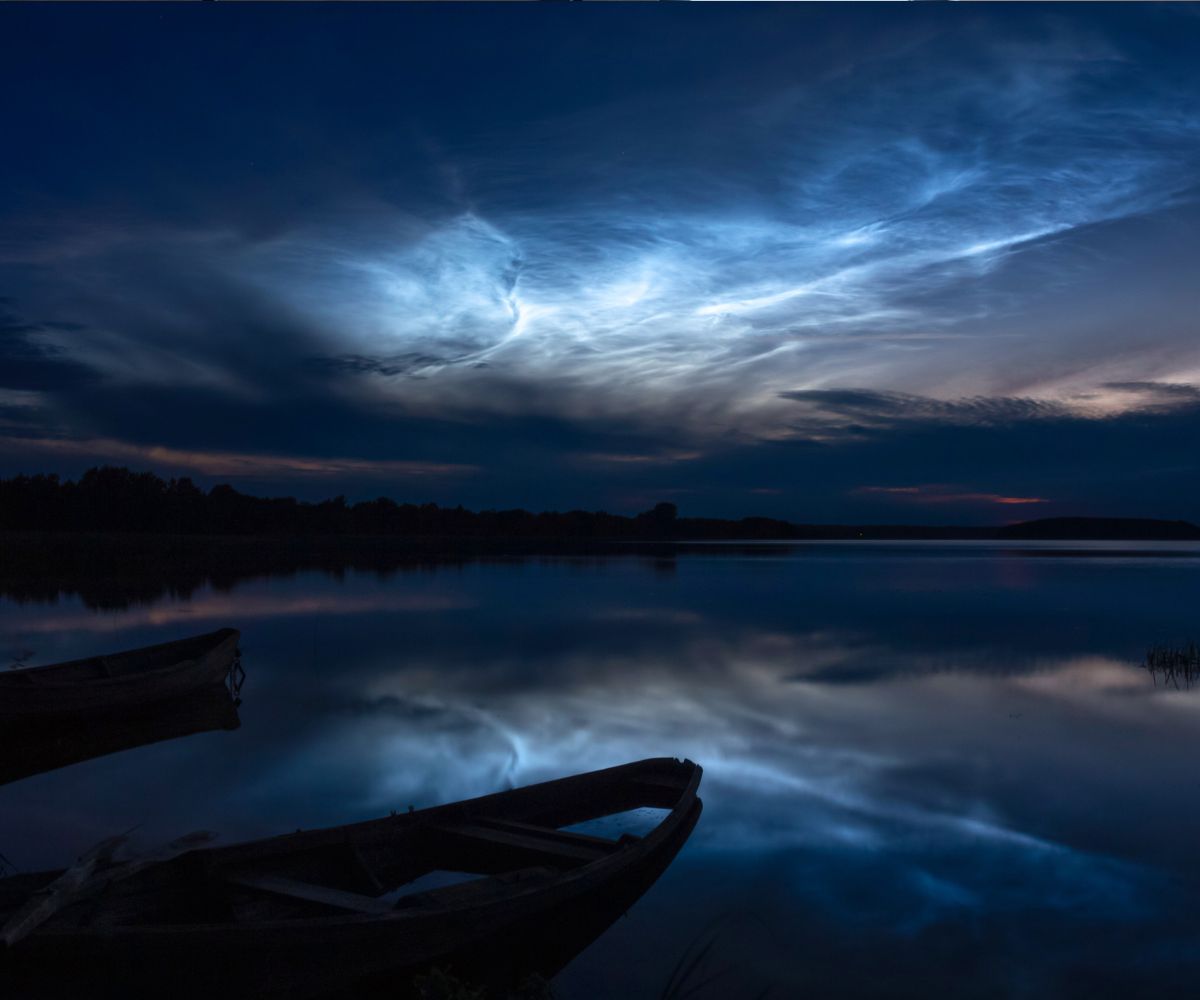 nubes noctilucentes